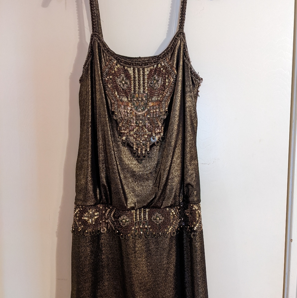 Gorgeous beaded Sue Wong cocktail dress